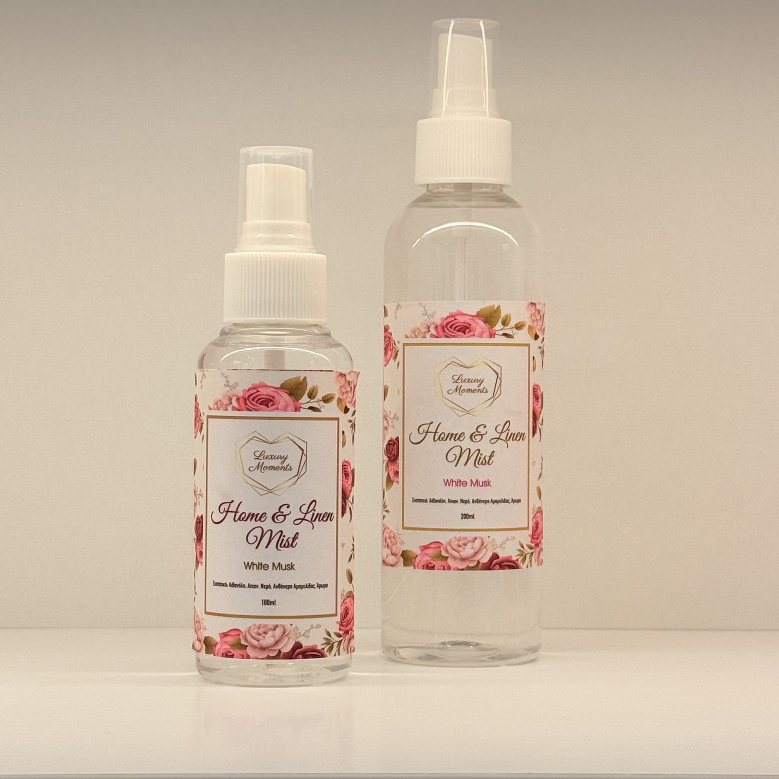 Home & Linen Mist με Άρωμα100ml white musk