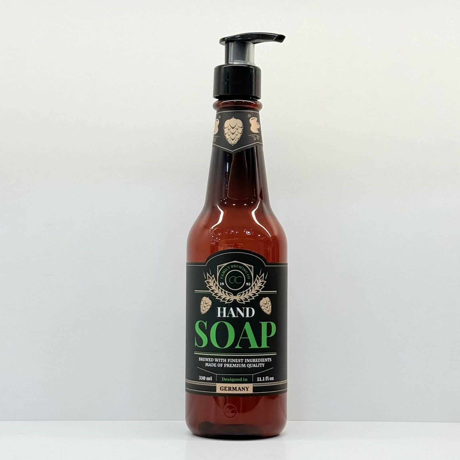 Hand soap AC BROWN BREW BEER BOTTLE 330ml