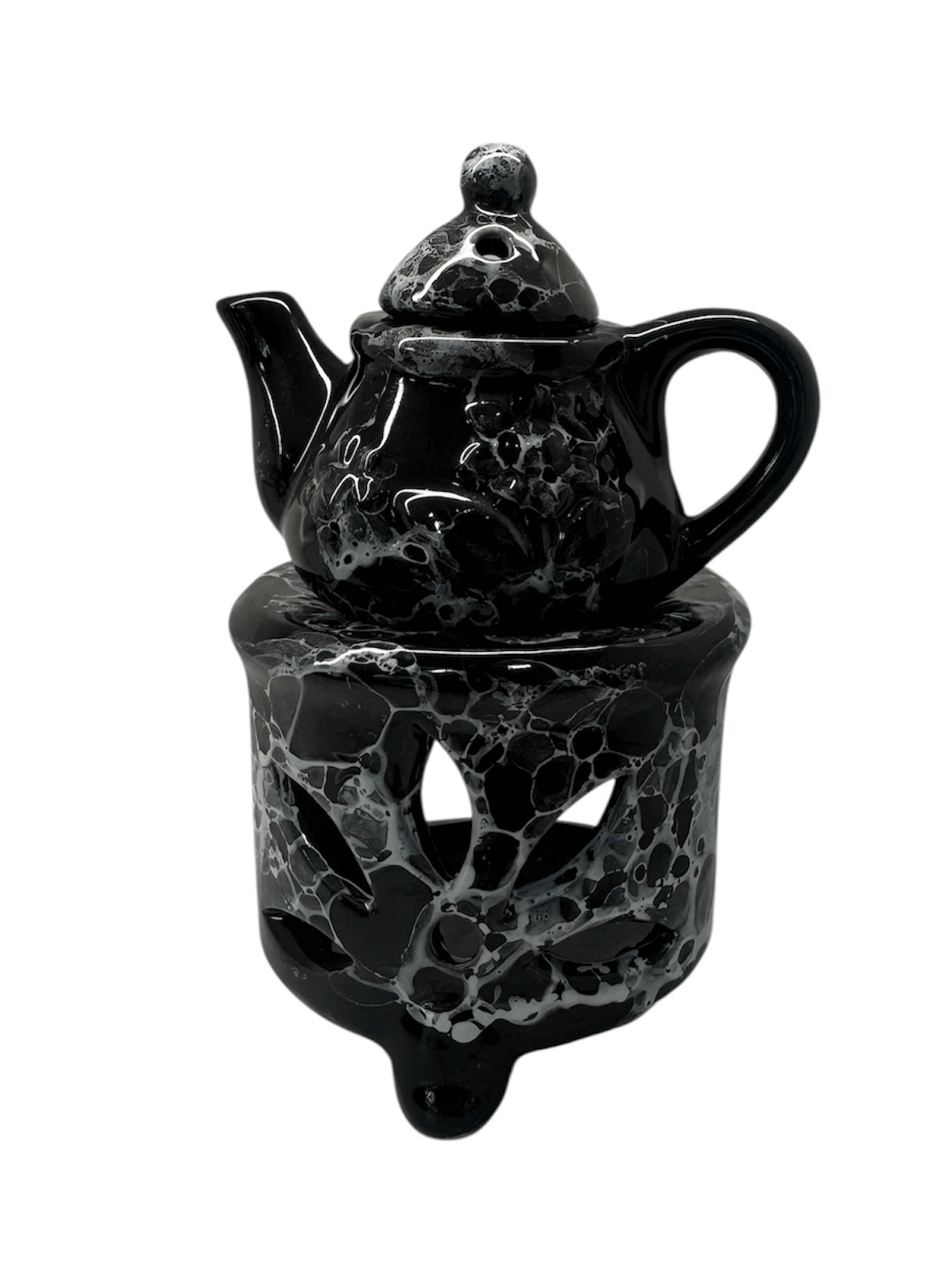Κεραμικός Αρωματιστής TEA POTμαύρο 
