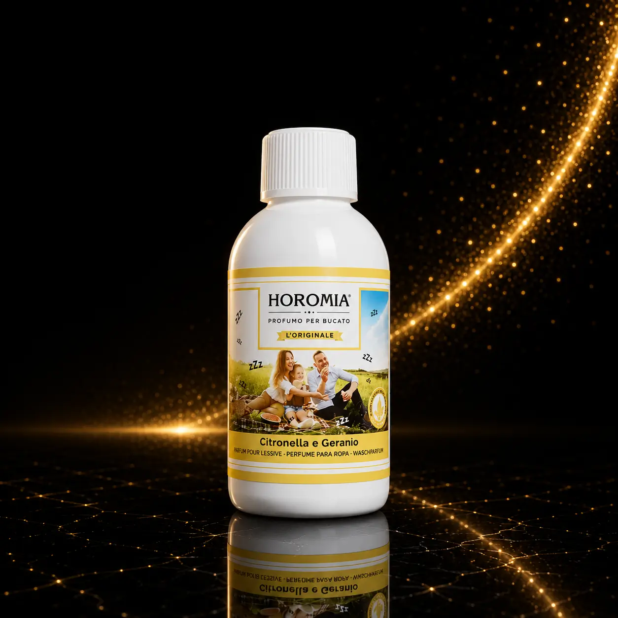 Συμπυκνωμένο Άρωμα Πλυντηρίου Citronella & Geranium 250ml - Horomia