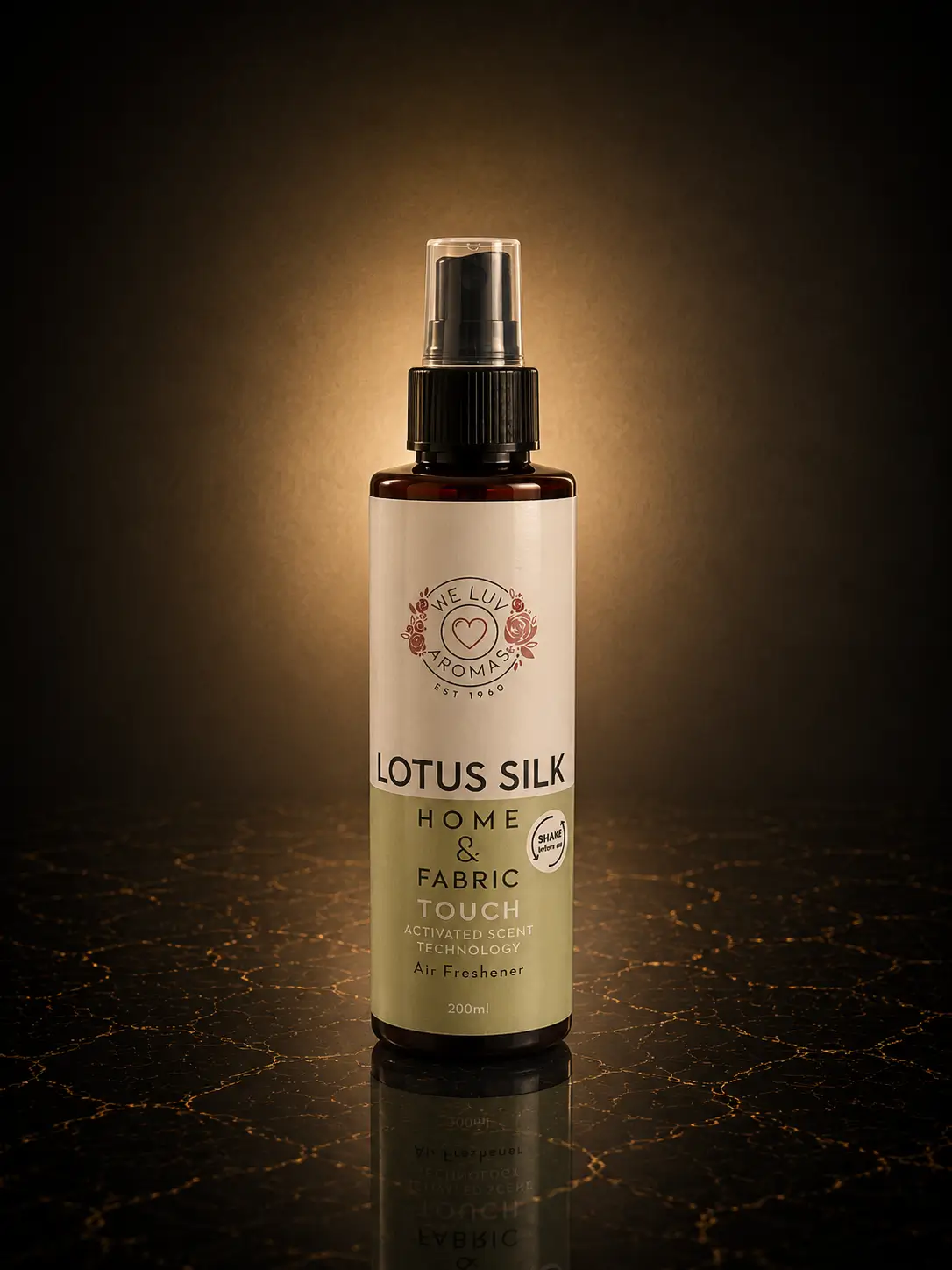Lotus Silk – Home & Fabric Touch Air Freshener 200ml
