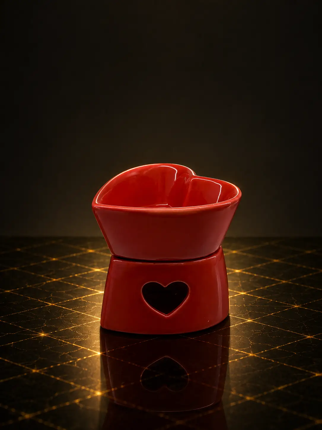 Heart Ceramic Burner