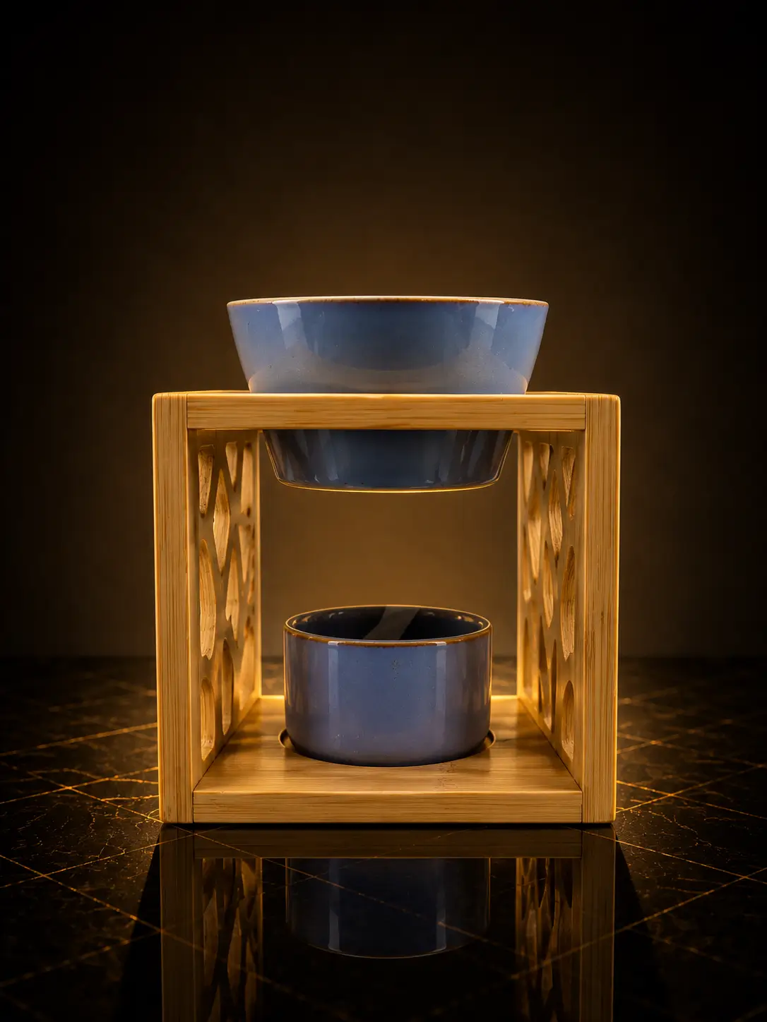Wood Pink Ceramic Burner