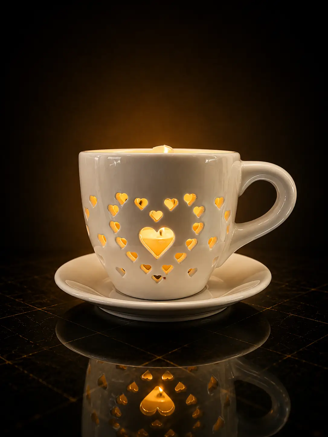 Heart Cup Burner