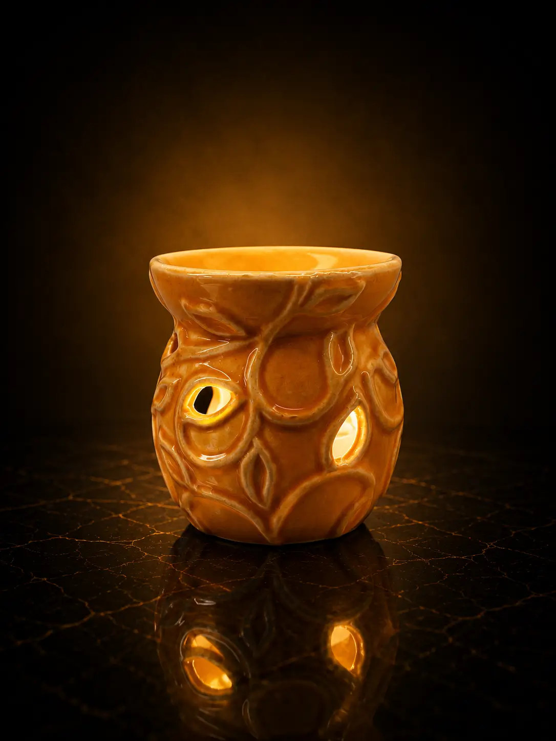 Orange Leaf Burner