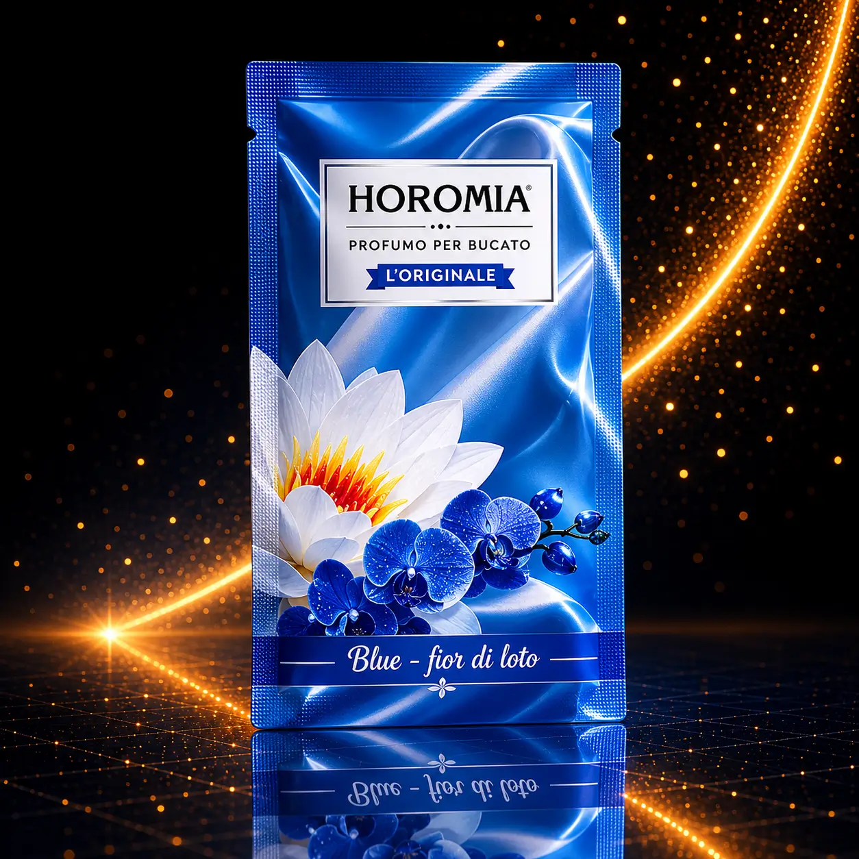 Blue, Φακελάκι με συμπυκνωμένο άρωμα πλυντηρίου 20ml - Horomia