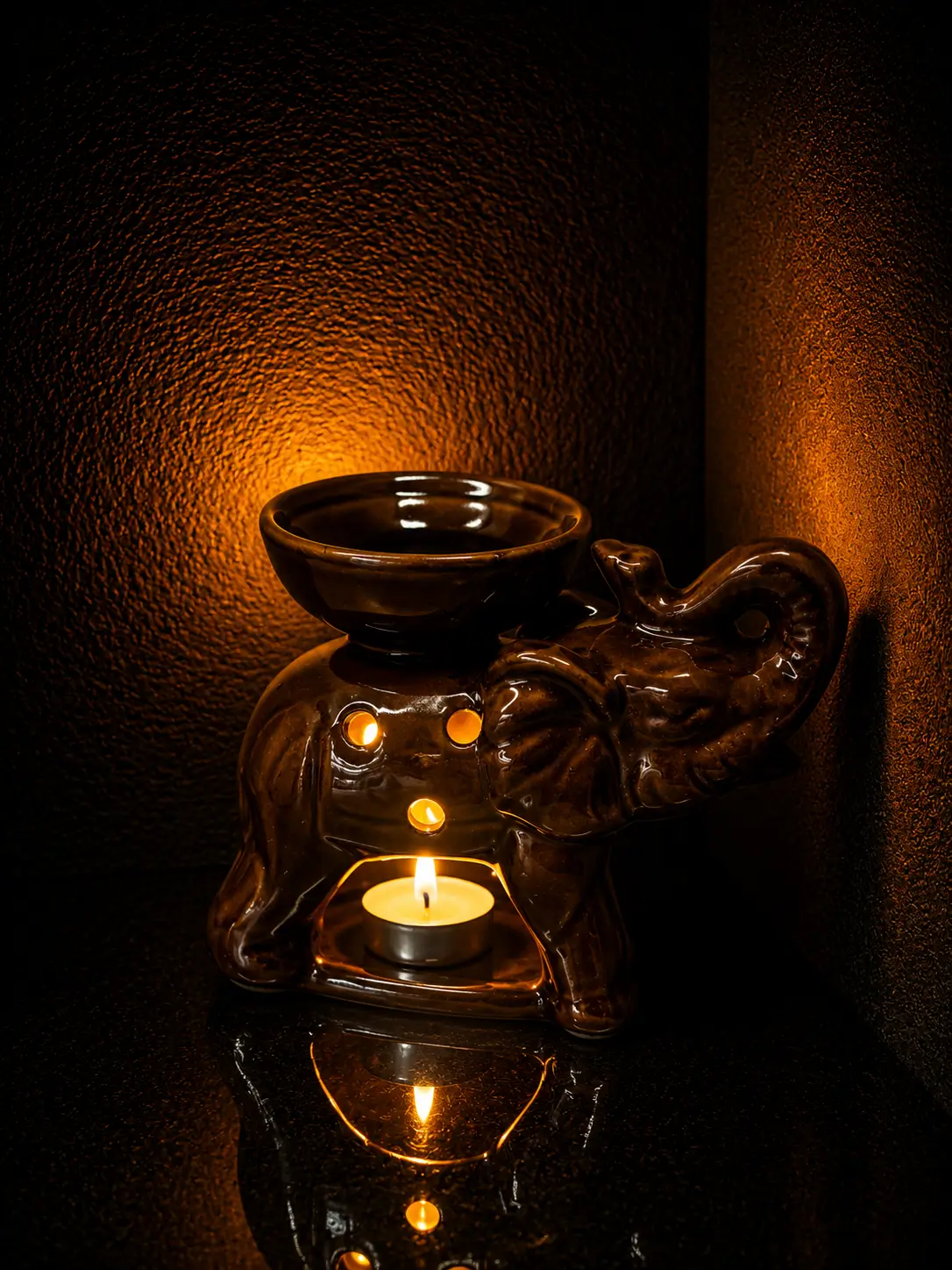 Little Brown Elephant Burner